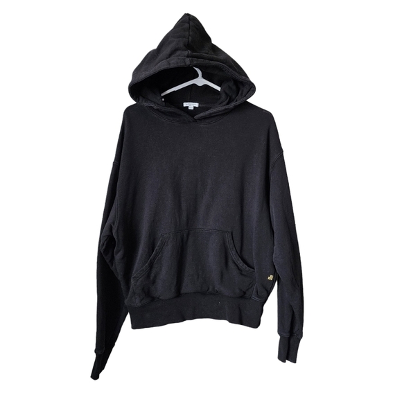 WE WORE WHAT Black hoodie size XS - Picture 1 of 6